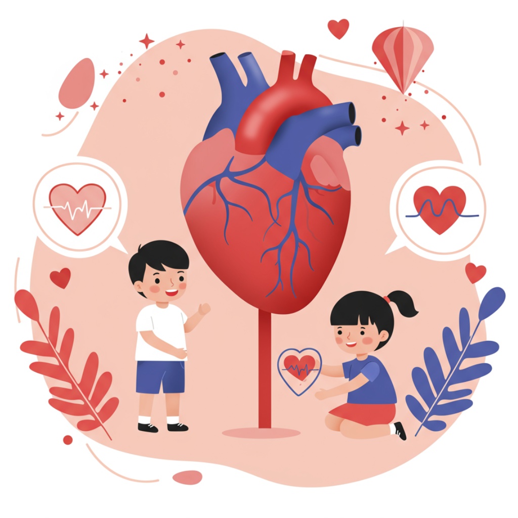 孩子不明原因發燒超過五天？留意川崎氏症！認識兒童川崎氏症的症狀、診斷與治療，掌握黃金治療期，及早發現並積極治療，能有效降低心臟併發症的風險，守護孩子的健康。了解川崎氏症的發燒、眼睛紅腫、嘴唇乾裂等警訊，及時就醫諮詢，別輕忽！