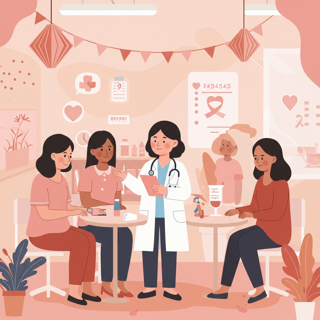 了解乳癌預防攻略，守護女性健康！針對高風險族群，提供乳癌篩檢、飲食、生活習慣等專業建議。掌握乳癌風險因素，透過定期篩檢、健康飲食和規律生活，積極預防乳癌發生，及早發現及早治療，諮詢專業醫師，為自己量身打造乳癌預防計畫！